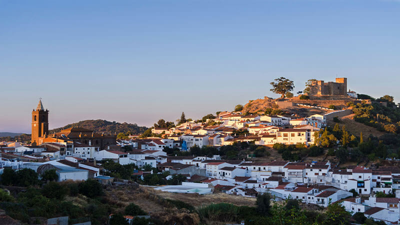 La sierra de Huelva, almonaster la real